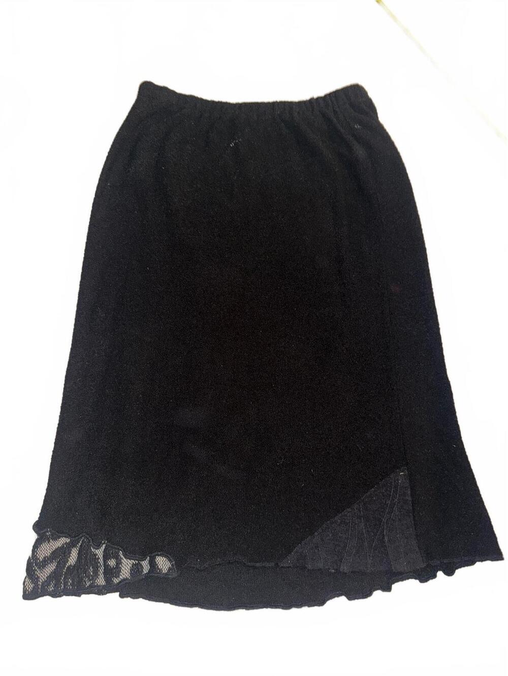 Vintage Women's Boutique Jaskar Knit Maxi Skirt Size XL